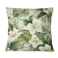 thumbnail image 3 of Designart "Minimalist Tropical Florals II" Tropical Printed Throw Pillow, 3 of 5