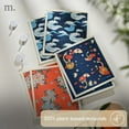 thumbnail image 4 of MaisoNovo Swedish Dishcloths for Kitchen | Reusable Paper Towels with Hook | Biodegradable and Reusable Paper Towels Washable | Swedish Dishcloth Reusable Paper Towel | Kyoto Mix - Pack of 6, 4 of 6