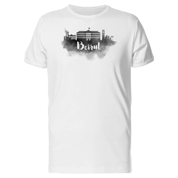Beirut Black Paint Tee Men's -Image by Shutterstock