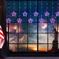 thumbnail image 5 of PFFRIZ Memorial Day Table cloth 10 Hang Independence Day Decorative Party Supplies USA Flag Party Decoration Props Red White Blue Stars, 5 of 9
