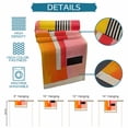 thumbnail image 7 of Table Runner Abstract Pink Orange Yellow Table Decoration for Kitchen Dinning Painting Modern Art Table Decoration for Indoor Outdoor Party Wedding Decor 13x90inch, 7 of 7
