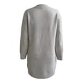 thumbnail image 2 of Suéter Simply Basic Para mujer, talla EG con Cuello Alto Hueso, 2 of 4