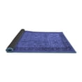 thumbnail image 2 of Ahgly Company Indoor Square Oriental Blue Industrial Area Rugs, 5' Square, 2 of 4