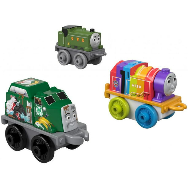 Thomas & Friends Minis Model Train Locomotive, 3 Packs - Walmart.com