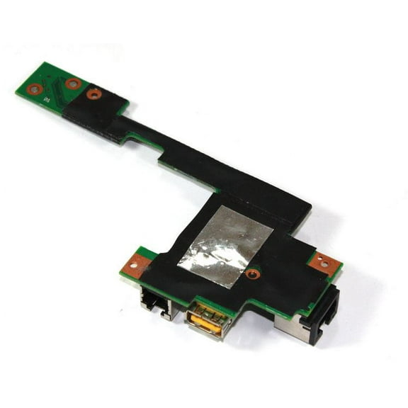 Pre-Owned Genuine IBM Lenovo Thinkpad W510, T510 Laptop USB Lan Ethernet Port Sub Card Board 55.4CU02.021G 63Y2125 (Good)