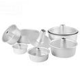 thumbnail image 4 of Baking Mold Movable Bottom Design Easily Demould Aluminum Alloy DIY Removable Bottom Mold for Cake, 4 of 8