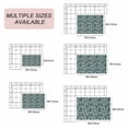 thumbnail image 6 of Dark Green Spring Floral Outdoor Rug 4x6 Ft, Non Slip Washable Area Rug, Farmhouse Flowers Elegant Pastoral Patio Rugs Carpet Runner, Large Floor Mat for Indoor/Outdoor Deck Porch Camping, 6 of 8