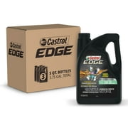 (3 pack) Castrol Edge 5W-30 A3/B4 Advanced Full Synthetic Motor Oil, 5 Quarts, Case of 3