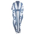 thumbnail image 3 of FcBaudy Maillots de Bain pour Femmes Maillot de Bain Grande Taille pour Femmes Robe de Plage Décontractée à Manches en V Imprimée, 3 of 5