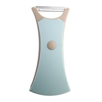 2-in-1 Rotating Fruit Peeler - Stainless Steel Kitchen Tool with Storage (2-Pack)