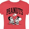thumbnail image 3 of Peanuts - Collegiate Art - Women's Short Sleeve Graphic T-Shirt, 3 of 6