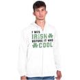 thumbnail image 3 of St Paddy Irish Before It Was Cool Zip Up Hoodie Men's Women's Brisco Brands L, 3 of 6