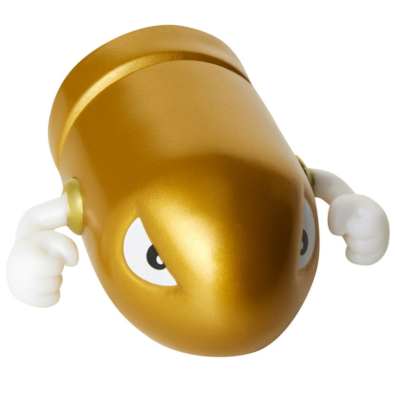 World of Nintendo Super Mario Bullet Bill Gold - 2.5-inch World of Nintendo Super Mario Bullet Bill Gold - 2.5-inch
