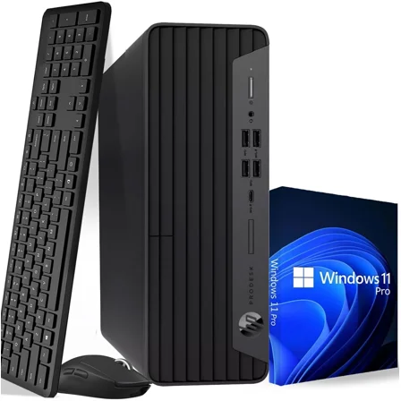 Restored HP ProDesk 600 G6 Desktop PC Business Computer, Intel Core i5 10th Gen. Processor, 64GB RAM, 512GB PCIe NVMe SSD, DisplayPort, Keyboard & Mouse, Wi-Fi + BT, Windows 11 Pro (Refurbished)