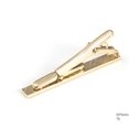 thumbnail image 2 of Set de gemelos y pinzas para corbatas, elegante, chapado en oro, para hombre, 2 of 3