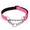 Pink, variant on DESIGNICE Light Up Dog Collar for Active Dogs Dog Light Up Collar Strong and Reliable Glow In The Dark Dog Collar,Green