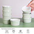 thumbnail image 4 of 8Oz Porcelain Bowls, 8 Pcs Ceramic Dipping Sauce Bowls, Porcelain Ramekins Bowl, 4 of 7