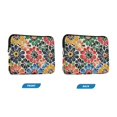 thumbnail image 7 of FORMRS 13-13.3 inch Laptop Sleeve Case Soft Carrying Quilted Computer Bag Cover, Dark Floral, 7 of 7