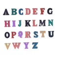 thumbnail image 4 of SASABAXI 100pcs Craft Embellishments Assorted Color Wooden Retro English Letters DIY Projects for Christmas, 4 of 7