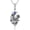 Anatomical Heart, variant on Sword Necklace 925 Sterling Silver Jewelry for Anniversary Birthday Christmas Gifts Men Women