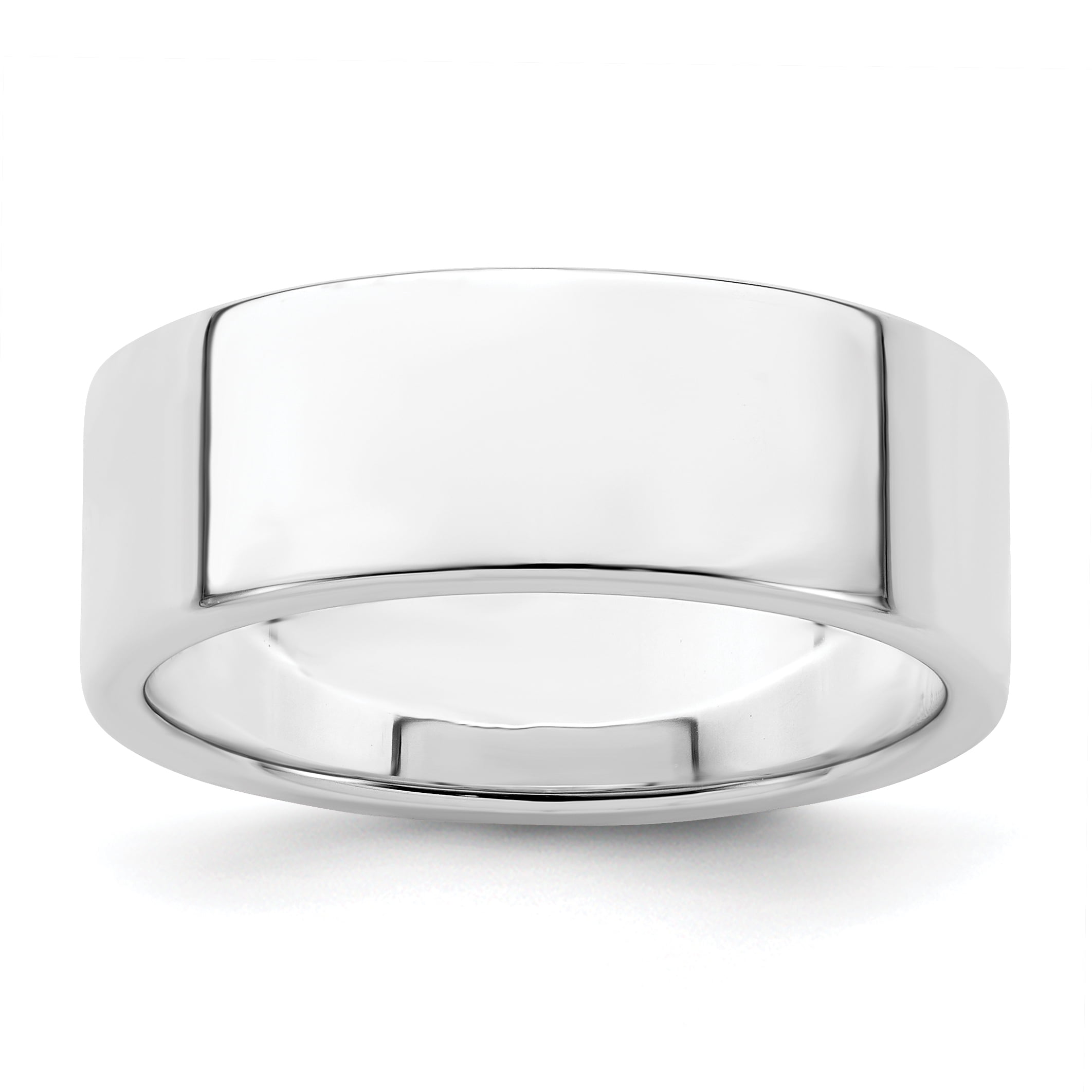 Sterling Silver 7mm Flat Band 