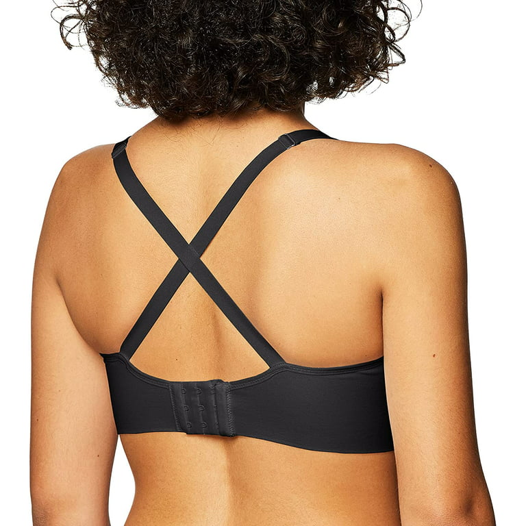 Warner's Women's Elements of Bliss Smoothing Support with Seamless Band  Wireless Lightly Lined Comfort Bra Rm3741a 