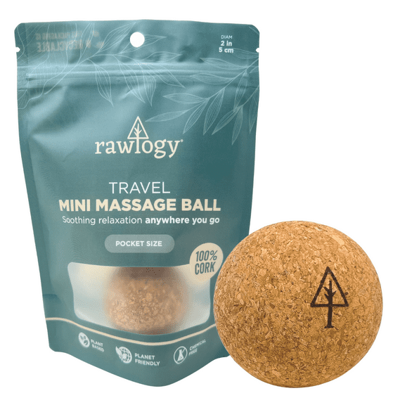 RawlogyÂ® Cork Massage Ball | Mini (1.9")