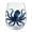 A, variant on Nautical Sea Creature Printed Stemless Wine Glass Sea Turtle Pattern Clear Glass Cup For Wine Water Cold Beverage Home Party Daily Drinking Use