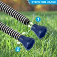 thumbnail image 4 of Uxcell Golf Ball Retriever Grabber Golf Ball Suction Cup Grabber Rubber Putter Grip Picker Upper Tool Dark Blue, 4 of 7