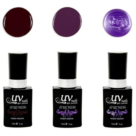 UV-Nails Artemis LED Gel Polish - Set of 3