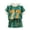 d-124Green47, variant on MEZZALL Boys Summer Outfit Sets O-Neck Short Sleeve T-Shirts With Shorts Two Piece Sportswear Leisure Clothes Sets