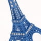 thumbnail image 5 of Modelo de estatua de estatuil de de aleación clásica de París para decoración de bricoje de cafetería de oficina en casa 25cm azul Baoblaze Estatuilla de la Torre Eiffel, 5 of 8