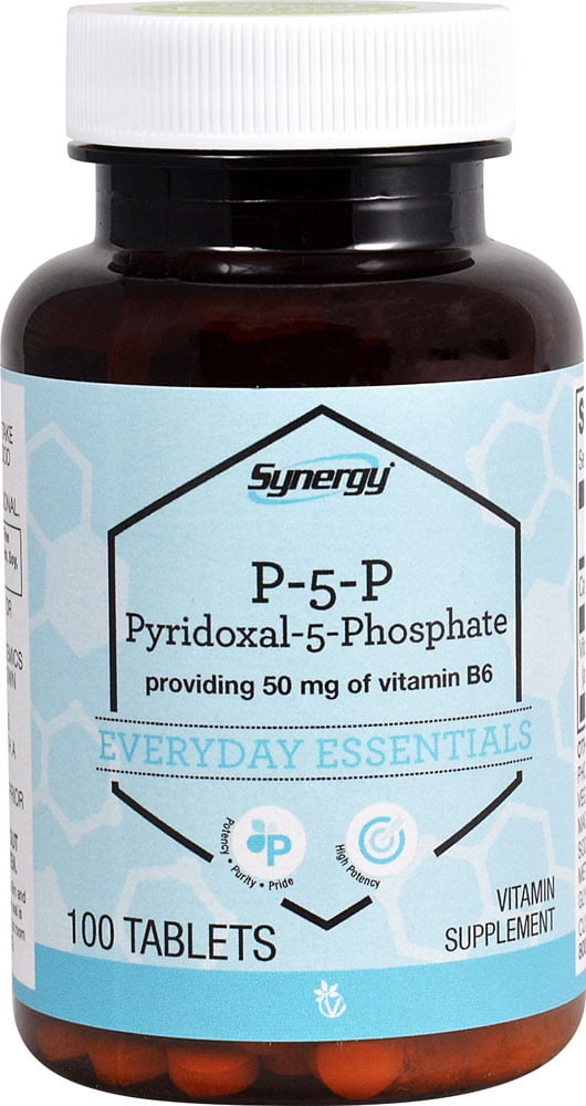 Synergy P5P Pyridoxal5Phosphate Providing 50 Mg Of Vitamin B6 50