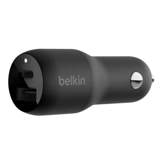 Cargador Para Auto Dual Con Pps 37W Belkin Negro