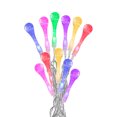 thumbnail image 4 of Serie Navideña 20 Luz Led Forma De Gota Multicolor 5 Mts, 4 of 6