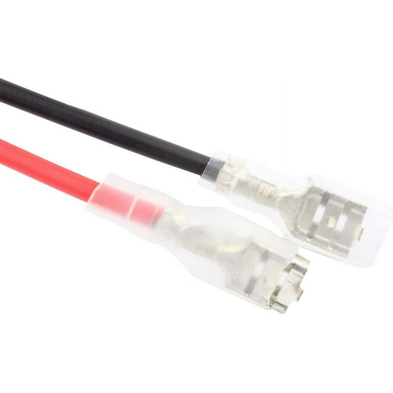 H1 Male Plug Single Diode Converter Wiring Harness, 2-Pack For LED Headlight Conversion