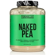 Naked Pea - Vanilla Pea Protein - Pea Protein Isolate from North American Farms - 5lb Bulk, Plant Based, Vegetarian & Vegan Protein. Easy to Digest, Non-GMO, Gluten Free, Lactose Free, Soy Free