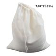 thumbnail image 2 of Yuarrent Bolsa de tela reutilizable para queso, filtro de gasa para leche de soja, tuerca, bolsas de herramientas para colar leche, colador Utensilios de cocina 20x30cm, 2 of 6