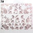 thumbnail image 7 of Joernso 3D Embossed Pink Flowers Design Nail Art Decal Tips Stickers Manicure Tool, 7 of 7