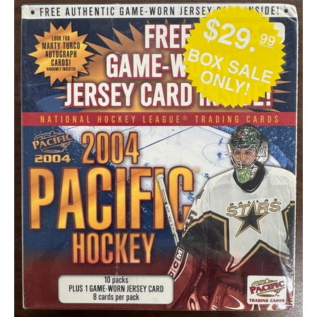 2004 Pacific Hockey 10 Pack Blaster Box Factory Sealed