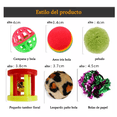 thumbnail image 3 of Juguete Para Gatos 30 Pcs  con Túnel Negro Azul, 3 of 5