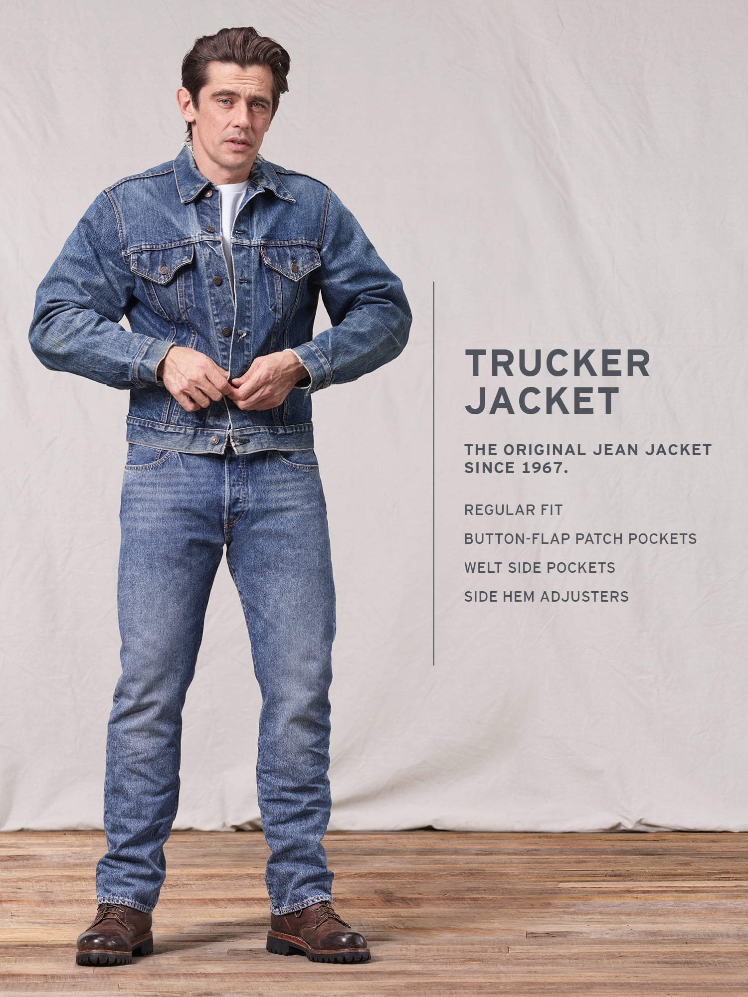 levi's original trucker jacket mens