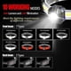 thumbnail image 2 of Headlamp Headlamp Taillight 10 Modes Lightweight Rechargeable 500 Lumen 90 Adjustable Headlamp Gobeam Waterproof Headlamp For Camping Hiking Building, 2 of 5