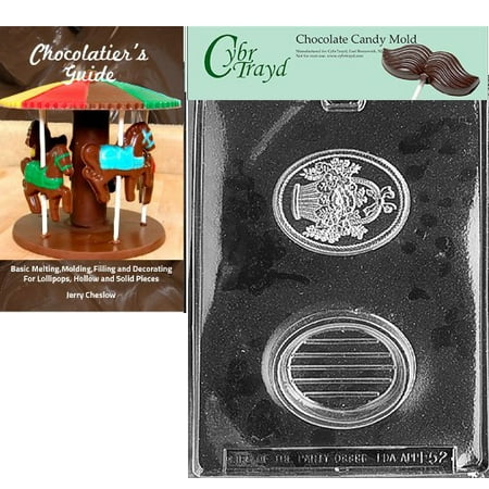 Cybrtrayd Ova Pour Box With Bouquet Chocolate Candy Mold With Our