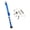 Blue, variant on Heavy Duty Aluminum Motorcycle Side Stand for Stable Off-Road Parking - Lightweight