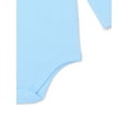thumbnail image 2 of Garanimals Baby Boy Long Sleeve Solid Thermal Bodysuit, Sizes 0-24 Months, 2 of 3
