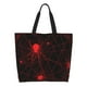 thumbnail image 1 of Fotbe Red Spider On The Web Bolsa Tote Estética de Lona con Estampado para Mujer - Bolsa Reutilizable de Hombro Casual para Vacaciones, Compras, Trabajo y Gimnasio, 1 of 8