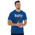 thumbnail image 5 of Salty Gourmet Pretzel Hungry Attitude Men's Graphic T Shirt Tees Brisco Brands X, 5 of 6