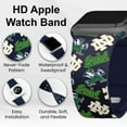 thumbnail image 2 of Notre Dame HD Scattered Logo Unisex Watch Band for Apple Watch, 42/44/45/49mm(46mm Series 10) Long by Affinity Bands, 2 of 3