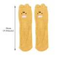 thumbnail image 3 of JGTDBPO Wear Fuzzy Socks For Women Super Soft Plush Slipper Sock Winter Warm Fluffy Slipper Socks Soft Cute Cat Animal Socks Casual Home Sleeping Fuzzy Cozy Sock, 3 of 3